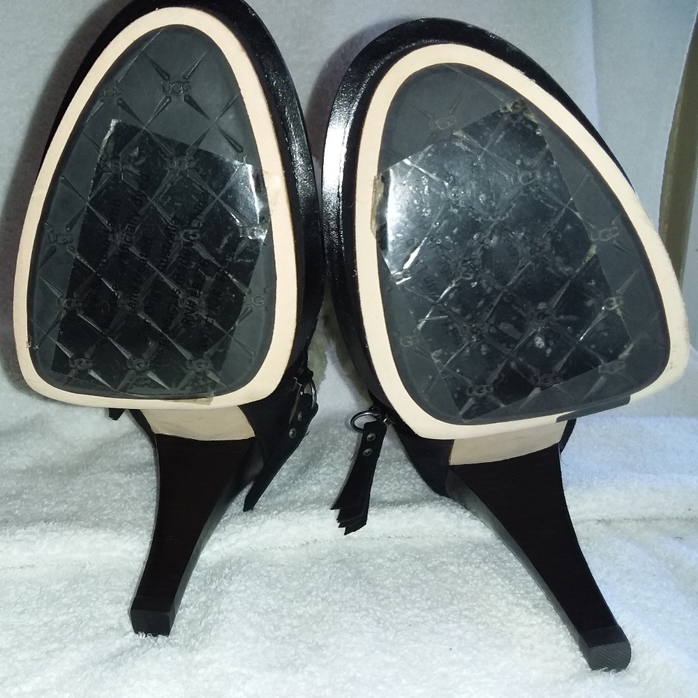Ugg Black Plush Platform Boot Order Canceled Last… - image 7